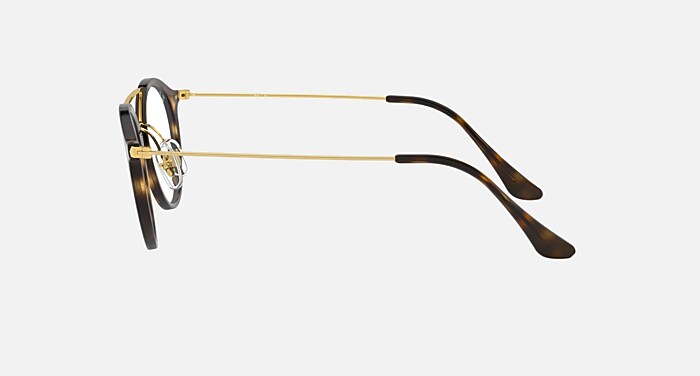 RB7097 Polarized Eyeglasses with Tortoise and Clear (49-21