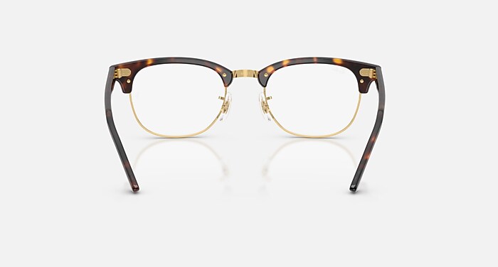 レイバン公式ストア】 Ray-Ban® CLUBMASTER OPTICS メガネ | ハバナ