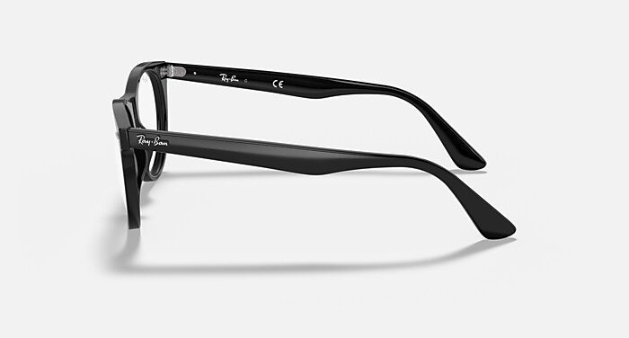 WAYFARER II OPTICS Eyeglasses with Black and Clear (52-18