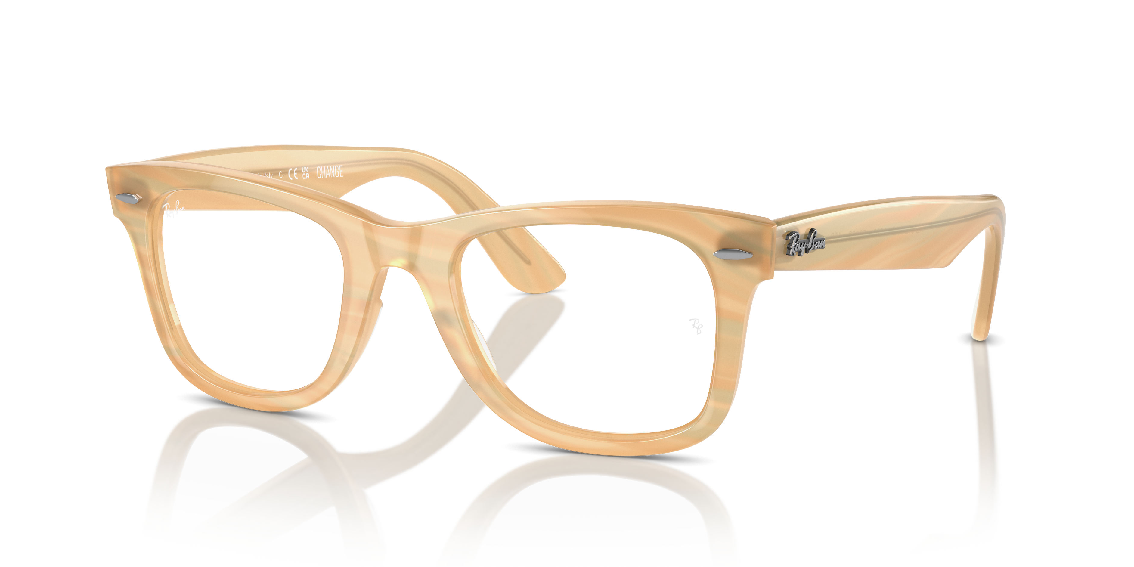 ORIGINAL WAYFARER OPTICS CHANGE Eyeglasses with Photo Striped