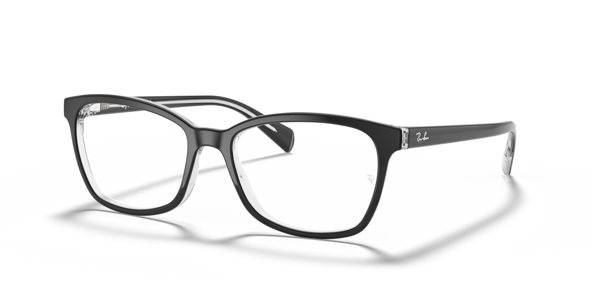 Ray-Ban RB5362 Eyeglass Frames Only 54-17-140 Black 2034 Authentic Ray-Ban RB5362 Eyeglasses | FramesDirect.com main image 2