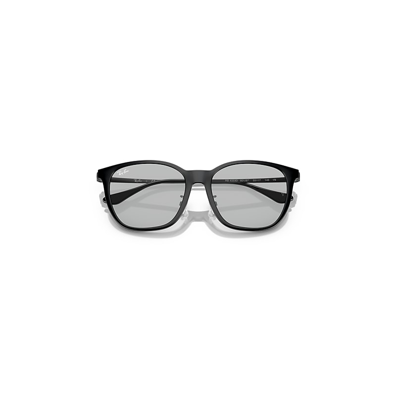 Ray-Ban RB4333D Asian Fit 601/87 Men's Sunglasses Black Size 55