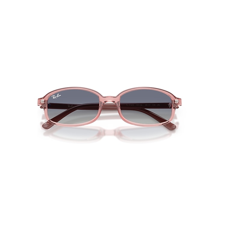 Ray-Ban Rb9132s Kids Sunglasses Dark Pink Frame Grey Lenses 49-17