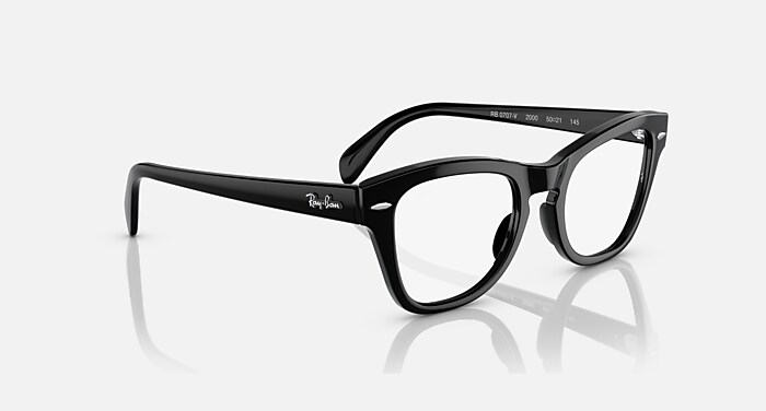 RB0707 OPTICS メガネ ブラック と クリア (50-21) - RB0707V