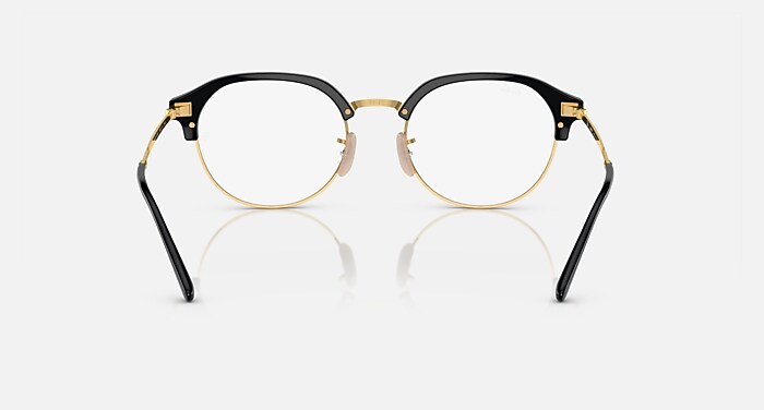 RB4429 TRANSITIONS® Sunglasses in Black On Gold and Clear/Grey