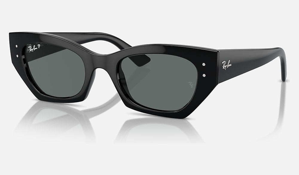 ZENA BIO-BASED Polarized Sunglasses in Black and Dark Grey