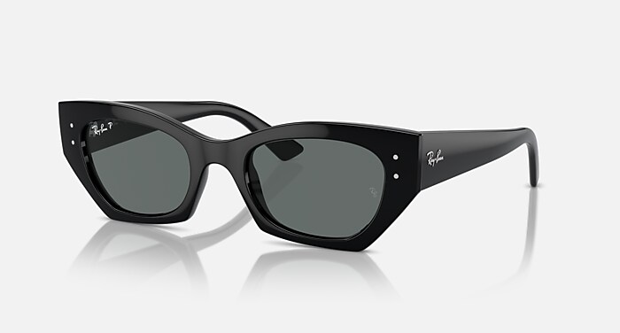 Rayban バイオベースサングラス　ブラウン　ジェニー レイバン公式ストア】 Ray-Ban® ZENA BIO-BASED サングラス | ブラック