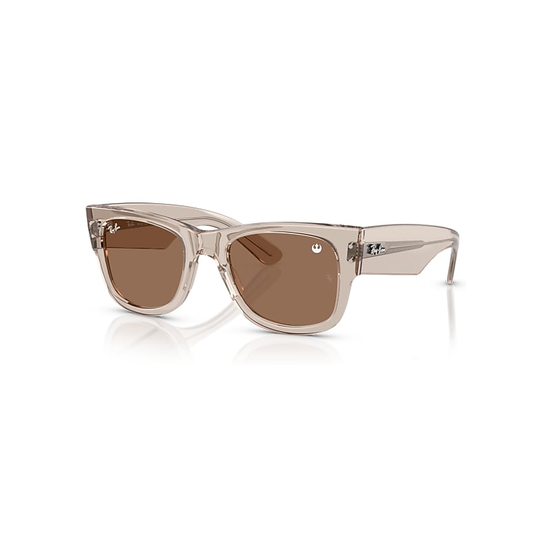 Ray-Ban Brown Square Transparent Light Dark Star Wars - The Rebel Alliance Mega Wayfarer - Image 6