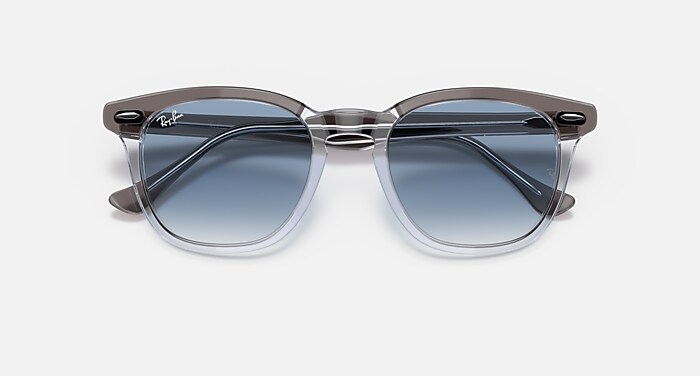 【ナオナオ⭐︎】Ray-Ban ORB2298F サングラス グレー HAWKEYE Sunglasses in Grey On Transparent and Clear Blue - RB2298