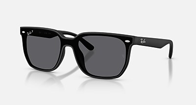 Ray-Ban サングラス 偏光レンズ マットブラック レイバン公式ストア】 Ray-Ban® RB4466D サングラス | 透明ダーク