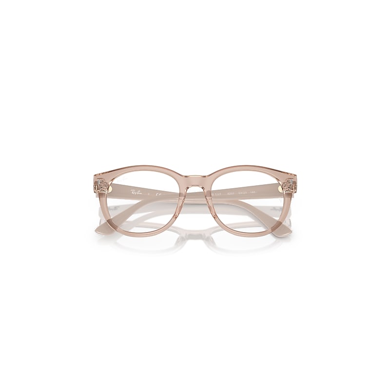 Ray-Ban Eyeglasses Alabaster Frame Lenses Polarized 53-21
