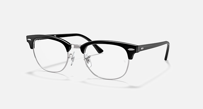 CLUBMASTER OPTICS Eyeglasses with Black On Silver Frame  display picture 1