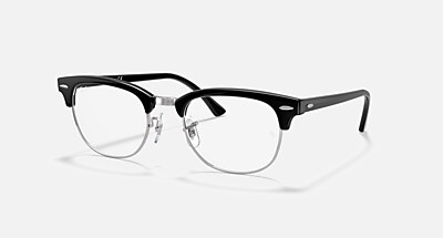 CLUBMASTER OPTICS Eyeglasses with Dark Havana and Clear (49-21