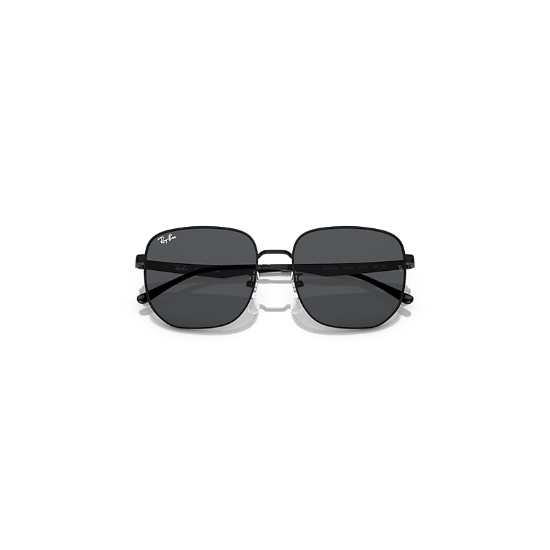 RB3713D Sunglasses in Black and Dark Grey (57-18) - RB3713D | Ray