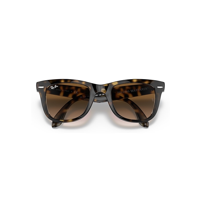 WAYFARER FOLDING CLASSIC Sunglasses in Light Havana and Light