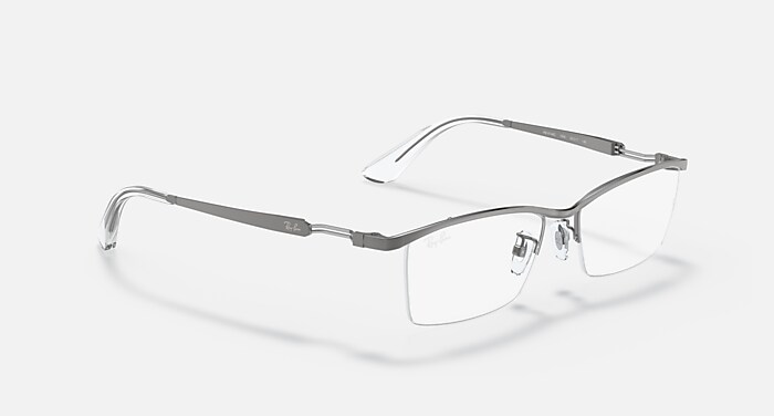 RB8746 OPTICS Eyeglasses with Gunmetal and Clear (55-17) - RB8746D