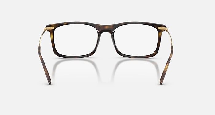 RB7260 OPTICS Eyeglasses with Havana and Clear (54-19) - RB7260F