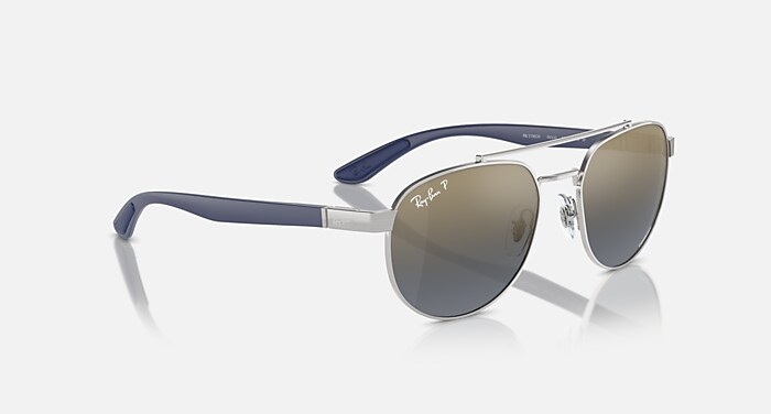 RB3736 POLARIZED+ LENSES ポラライズド（偏光） サングラス シルバー