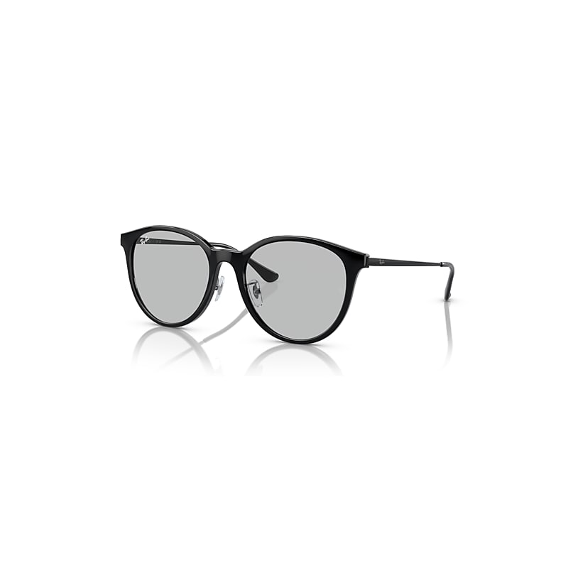 Ray-Ban Rb4334d Sunglasses Black Frame Grey Lenses 55-19