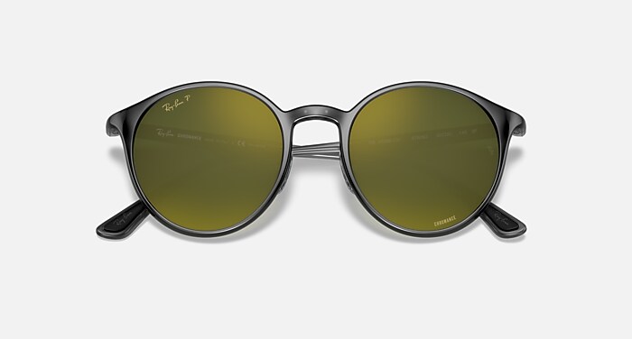 RB4336 POLARIZED+ LENSES Polarized Sunglasses in Transparent Grey