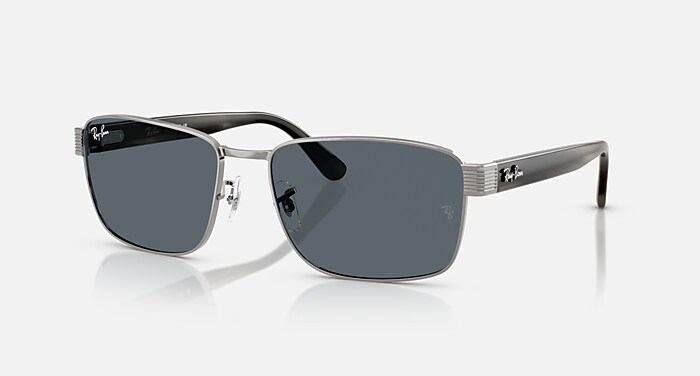 RB3750 Sunglasses in Gunmetal and Blue - RB3750 | Ray-Ban® US