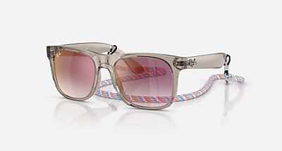 JUSTIN KIDS SUMMER CAPSULE Sunglasses in Transparent Blue and Blue