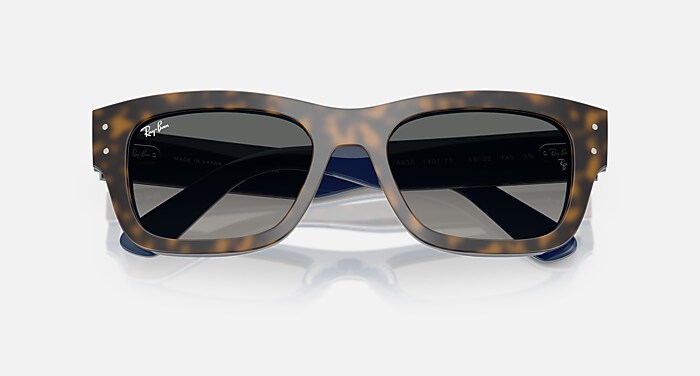 JOSEPH Sunglasses in Havana Grey On Gradient Blue and Gradient