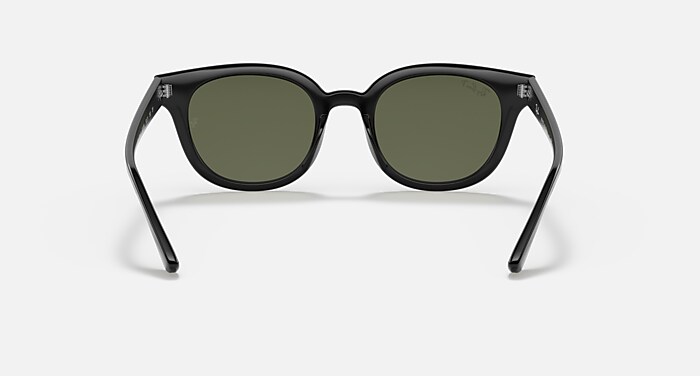 RB4324 Sunglasses in Black and G-15 Green Polarized - RB4324F