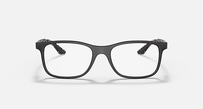 RB8903 OPTICS Polarized Eyeglasses with Black and Clear (55-18