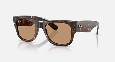MEGA WAYFARER SUMMER CAPSULE サングラス ハバナ と ボトルグリーン