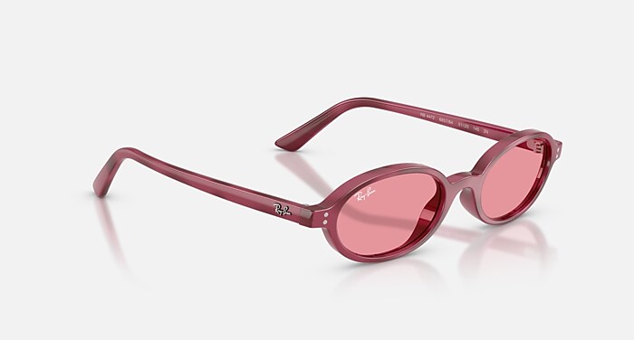 KHAL BIO-BASED ONLINE ONLY LIMITED Sunglasses in Violet Havana and