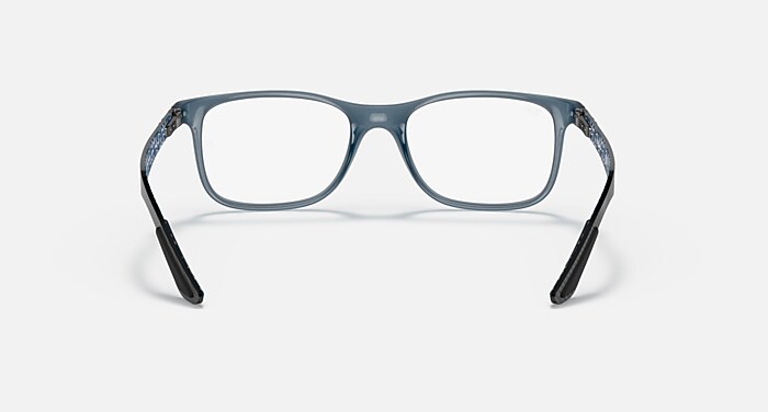RB8903 OPTICS Polarized Eyeglasses with Blue and Clear (53-18