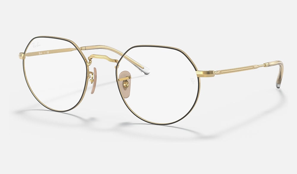 JACK OPTICS ポラライズド（偏光） メガネ ブラック と クリア (53-20
