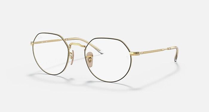 邦楽 ray レイバン公式ストア】 Ray-Ban® JACK OPTICS メガネ | ブラック