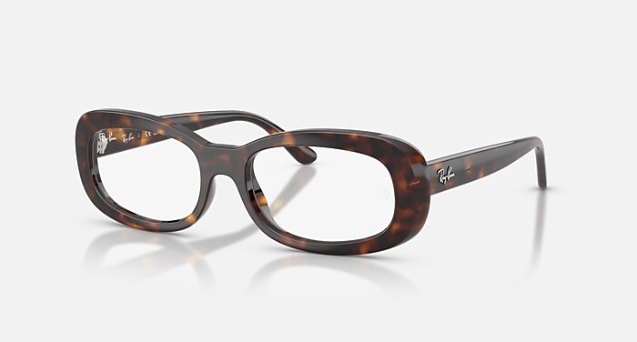 RB2223V OPTICS メガネ ブラック と クリア (52-19) - RB2223VF