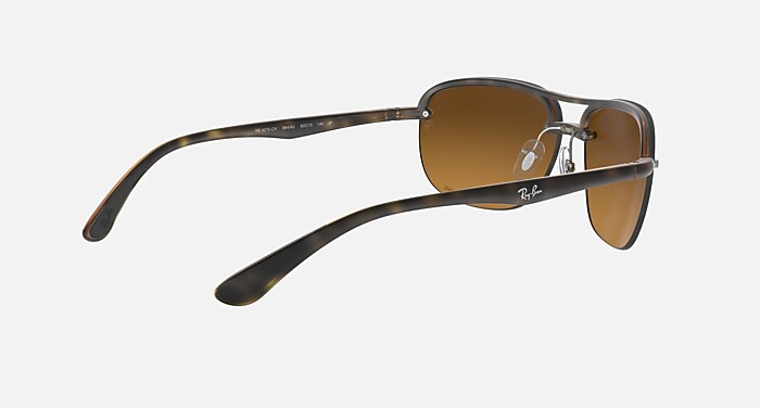 RB4275 POLARIZED+ LENSES Polarized Sunglasses in Havana and Brown