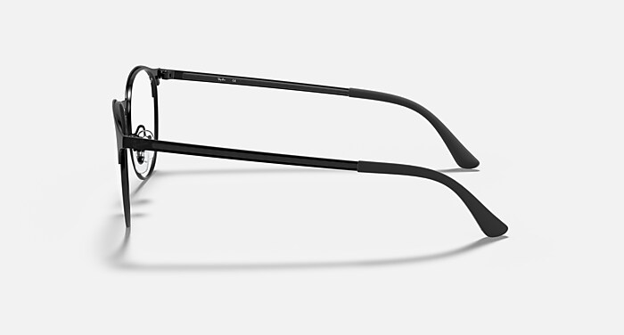 Ray-Ban ブラックフレーム メガネ クリアレンズ RB6375 OPTICS Eyeglasses with Black and Clear (55-18) - RB6375F
