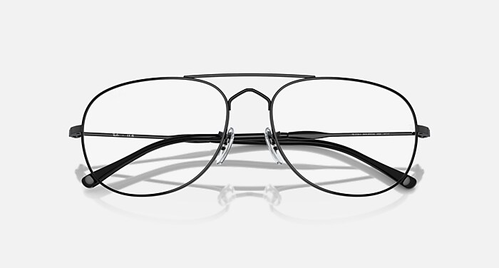 BAIN BRIDGE OPTICS メガネ ブラック と クリア (55-17) - RB3735V