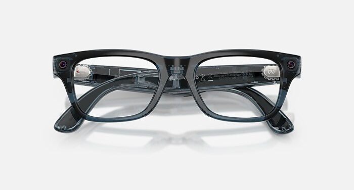 RAY-BAN META (GEN 2) BLAYZER OPTICS AI Glasses in Trasparent Ocean