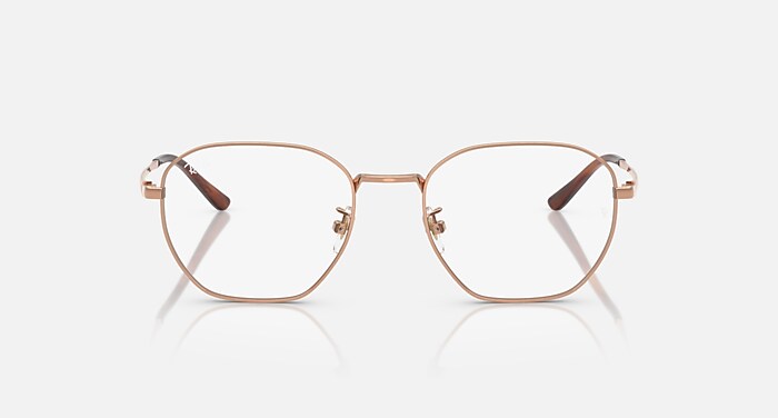 RB8777D TITANIUM OPTICS メガネ カッパー と クリア (53-19