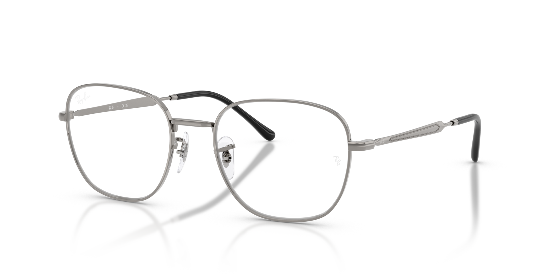 RB6534 OPTICS Eyeglasses with Gunmetal and Bio Demo Lens (53-19
