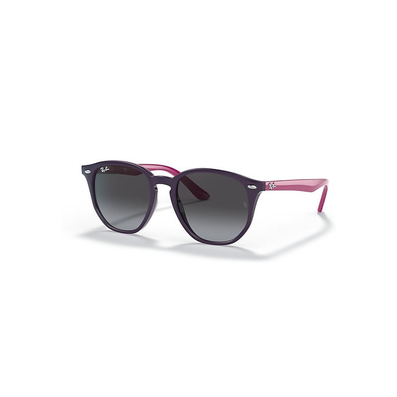 Ray-Ban Sunglasses Kids  Kids - Fuxia Frame Grey Lenses 46-16, RB9070S