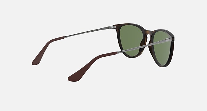 ERIKA KIDS Sunglasses in Havana and Green Mirror Lillac - RB9060SF