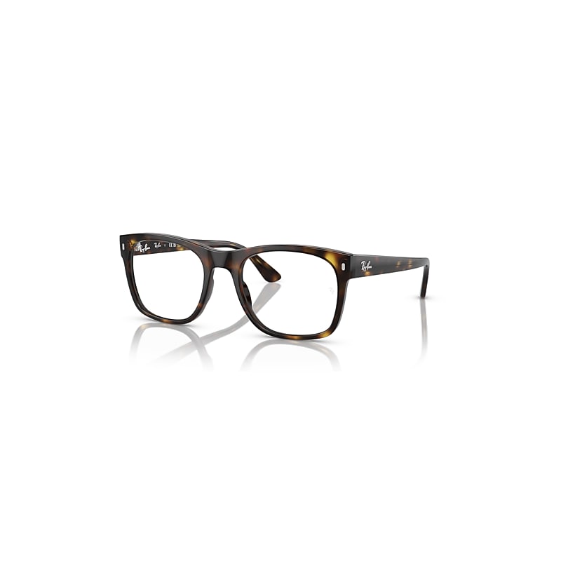 Ray-Ban  Optics Havana Fassung Klar Glas Polarisiert 53-21, RB7228