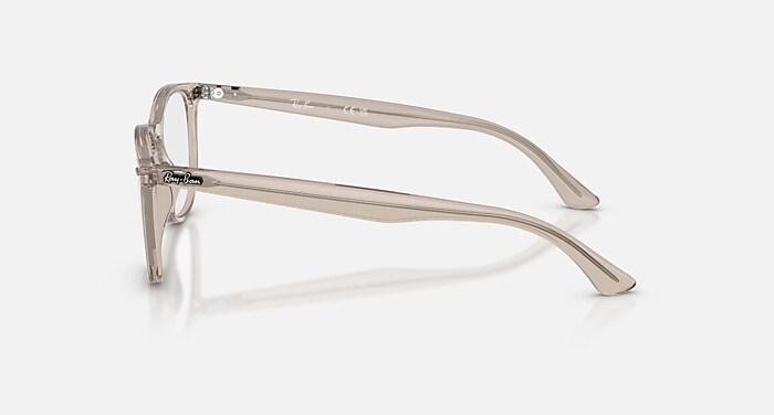 レイバン公式ストア】 Ray-Ban® RB7159 OPTICS メガネ | 透明ベージュ