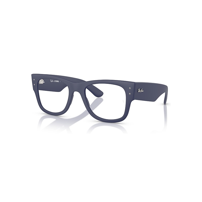 Ray-Ban RX7840V Rectangle Square Glasses 52mm Blue Acetate - Image 2