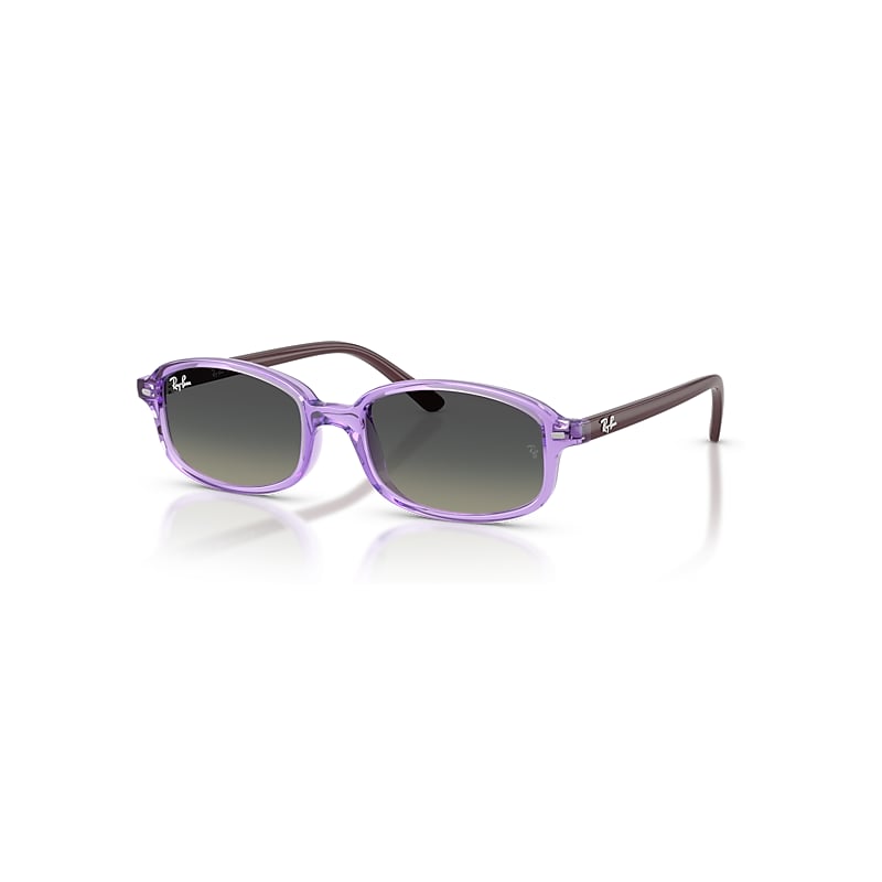 Ray-Ban , Sunglasses, Unisex, Purple, 49 Mm, Mini Sam Sunglasses - Image 4