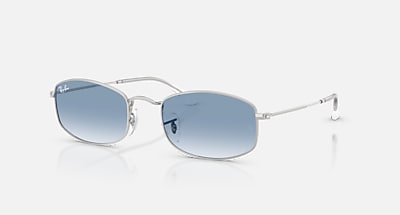 RB3832 Sunglasses in Silver and Clear Gradient Blue - RB3832 | Ray 