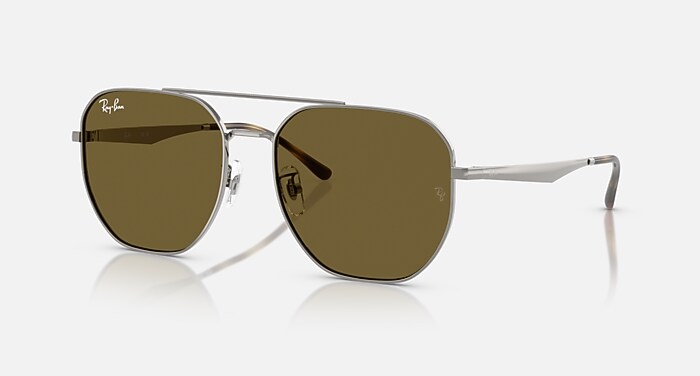 RB3724D Sunglasses in Gunmetal and Dark Brown - RB3724D | Ray-Ban® US