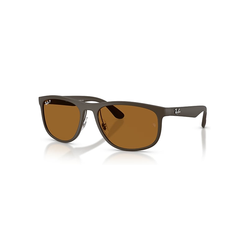Ray-Ban RB4468, Sand Brown Polarized Sunglasses Polarised S Bronze lenses, Mojo Glasses - Image 5